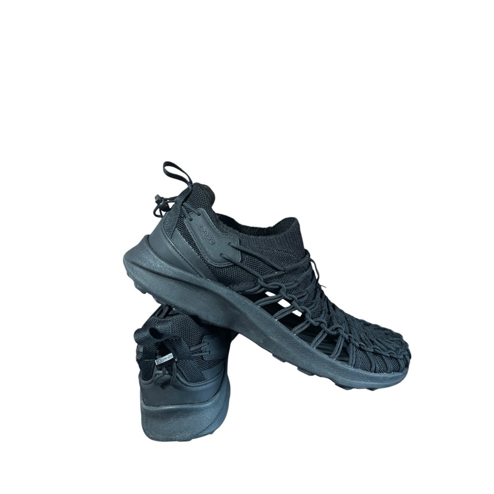 KEEN Uneek Go SNK Black Trail Hiking Slip On Mens Sneakers 1022370 Size 12